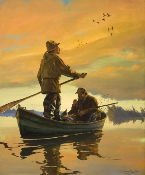 Рыбаки в живописи