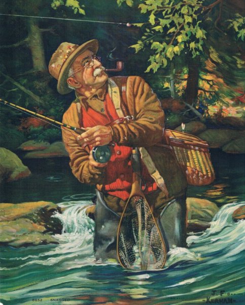 Картина Рыбак