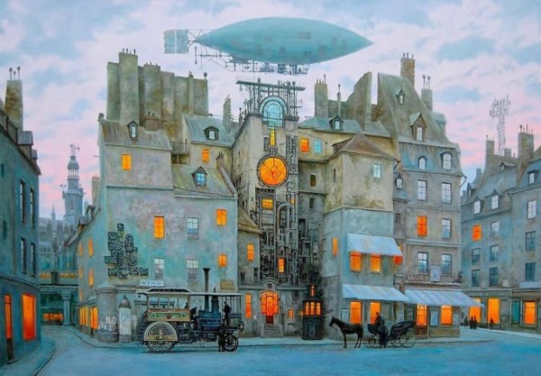 Вадим Войтехович живопись стимпанк