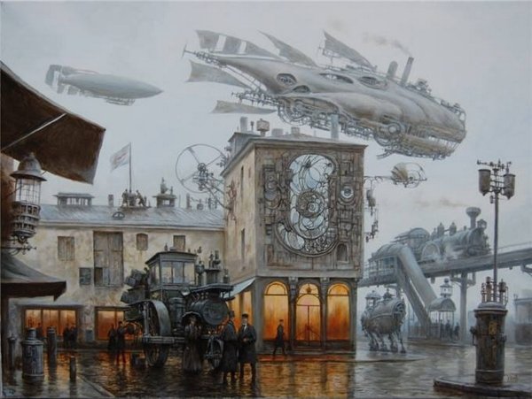 Часовщик стимпанк