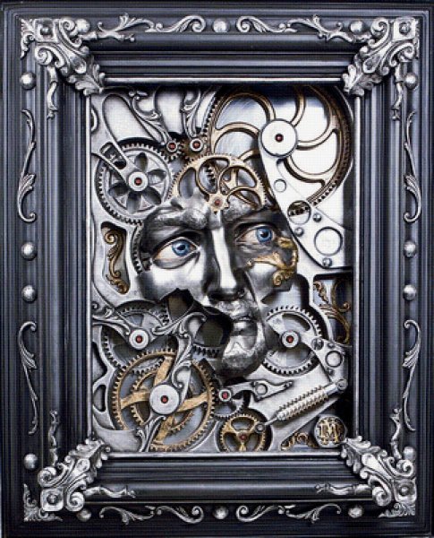 Иллюстрации в стиле стимпанк