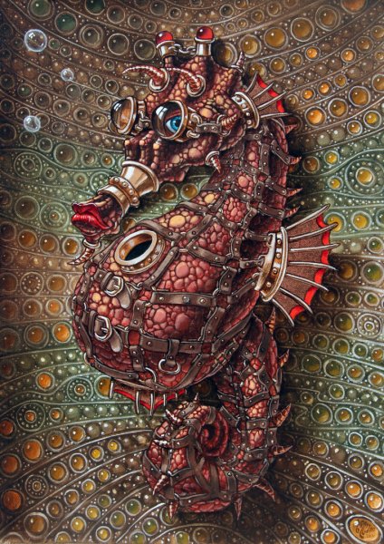 Вадим Войтехович живопись стимпанк