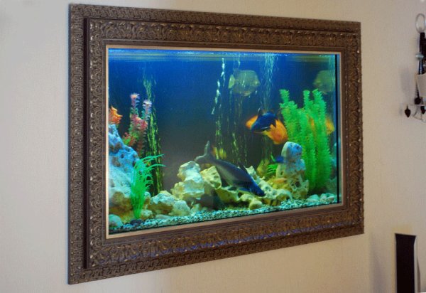 Картина аквариум на стену
