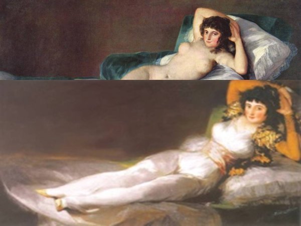 Франсиско Гойя Маха одетая 1800