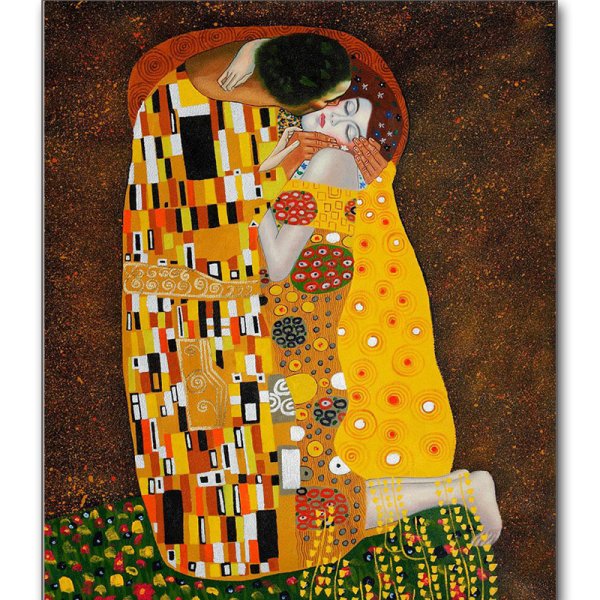Густав климт поцелуй