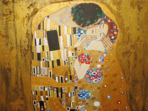 Густав климт поцелуй