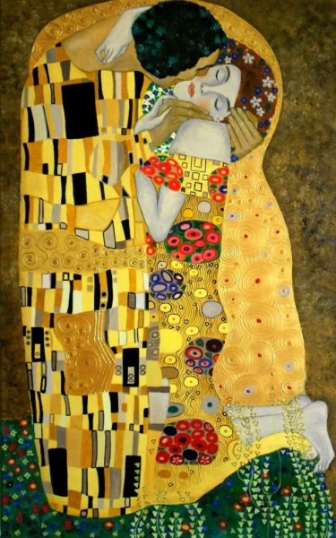 Художник Густав климт поцелуй