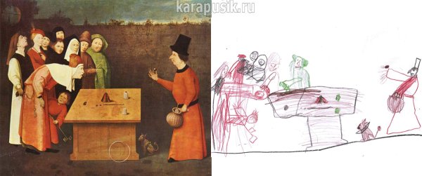 Иероним Босх наперсточник