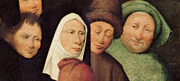 Иероним Босх фокусник картина