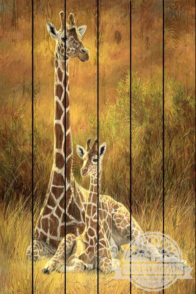 Мозаика Жираф алмазная мозаика