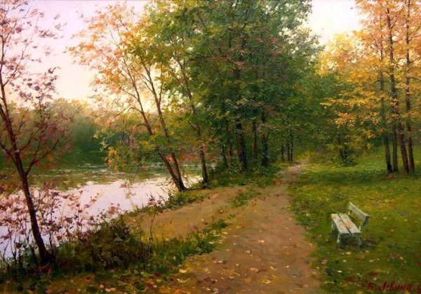 Художник Левина Виктория пейзажи