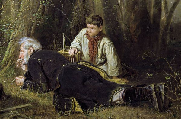 Перов Птицелов картина