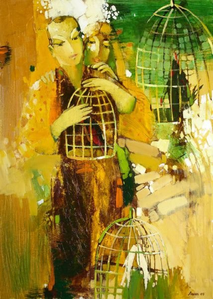 Костюм птицелова