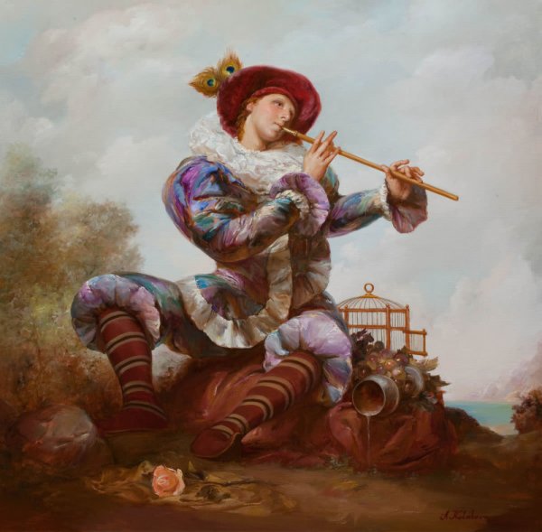 Перов Птицелов картина