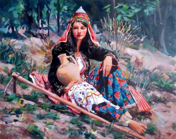 Турецкий художник Ремзи Таскариан Ramzi Taskiran