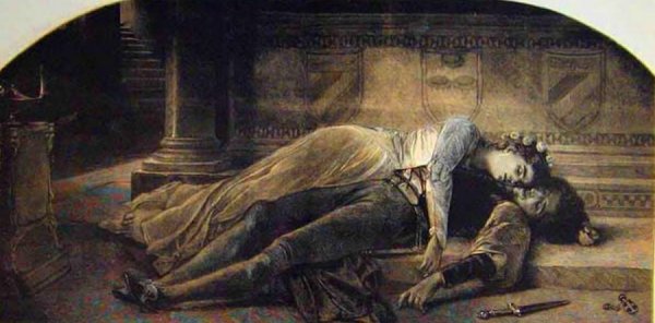 Смерть Ромео и Джульетта картина