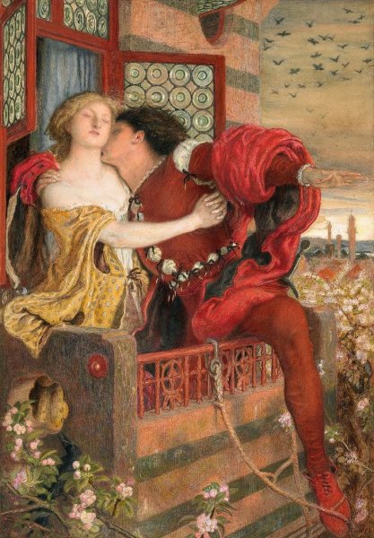 Ромео и Джульетта Прерафаэлиты