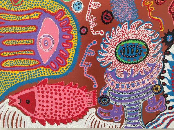 Японская художница Кусама картины