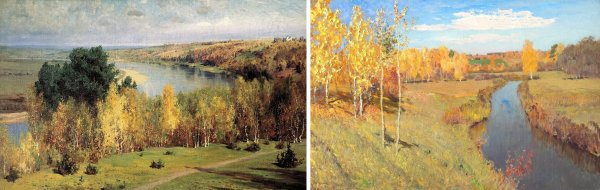 Описание картины в д Поленова Золотая осень