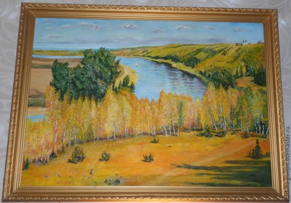 Описать картину Поленова Золотая осень