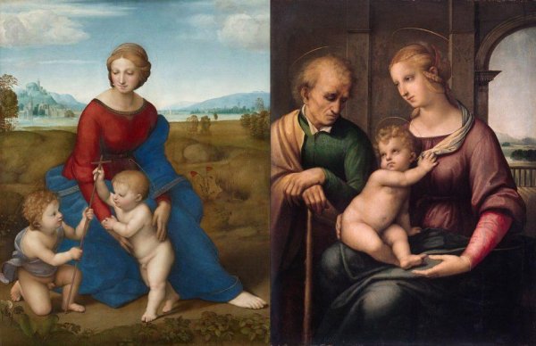 Рафаэль. Мадонна в зелени. 1505 Г.