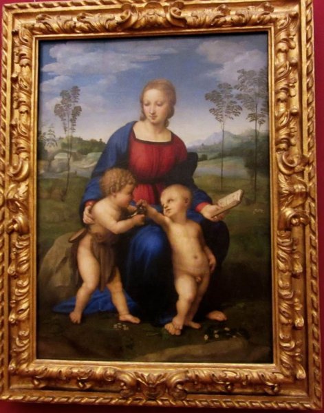 Картина Мадонна Альба Рафаэля Санти