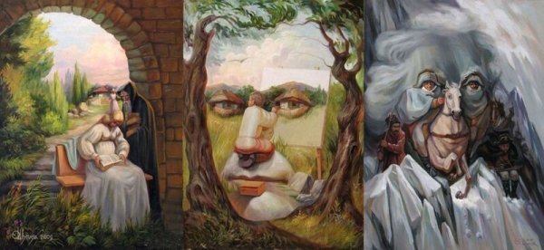 Апперцепция картины Олег Шупляк