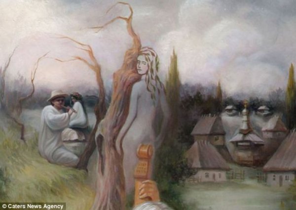 Олег Шупляк художник деревня