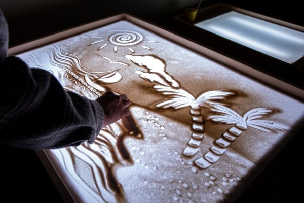 Рамка с песком для релаксации