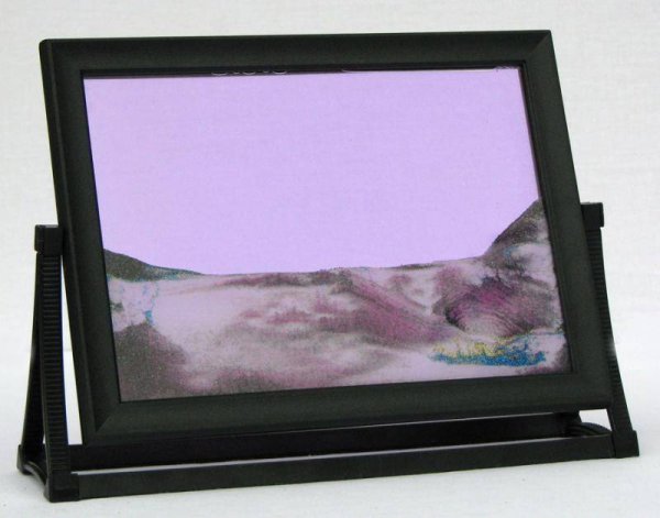 Рисование цветным песком