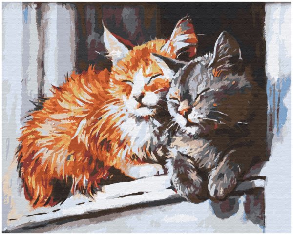 Художница Симонова Ольга Георгиевна. Кошки