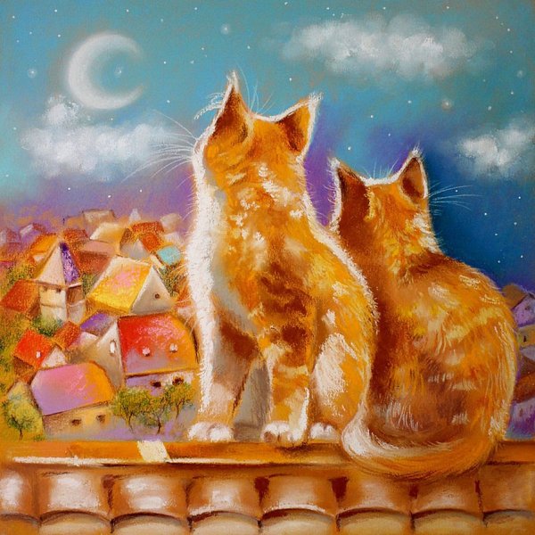 Картины с котами