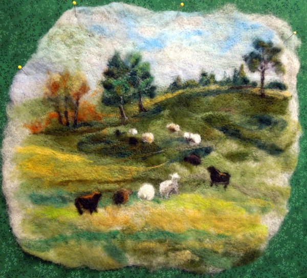 Пейзаж из Войлока