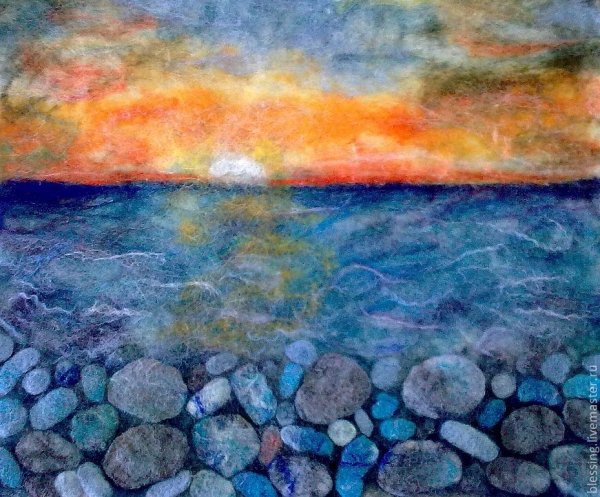 Мокрое валяние море