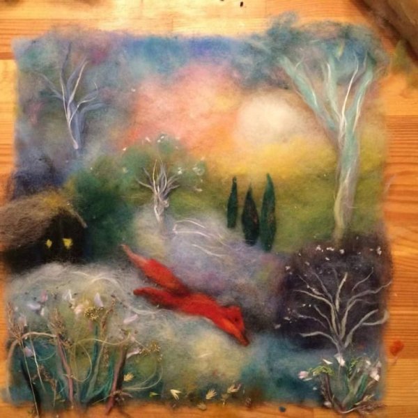 Войлочные картины