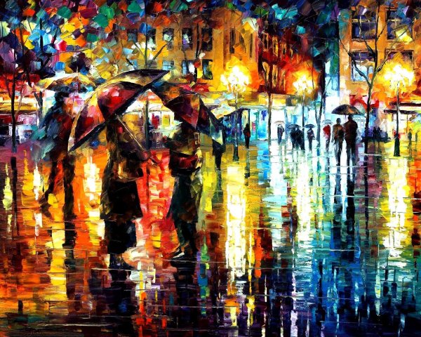 Leonid Afremov художник-Импрессионист