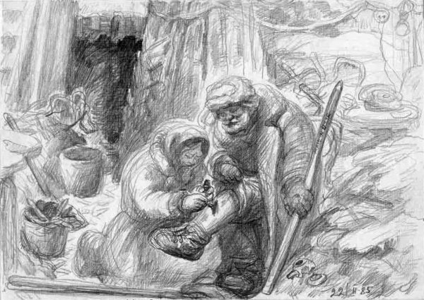 Геннадий Добров Валаам автографы войны