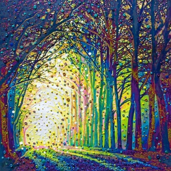 Солнце абстракция