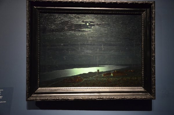 Куинджи Лунная ночь Третьяковская галерея