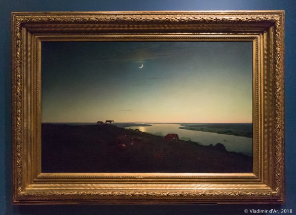 Куинджи Лунная ночь на Днепре 1880