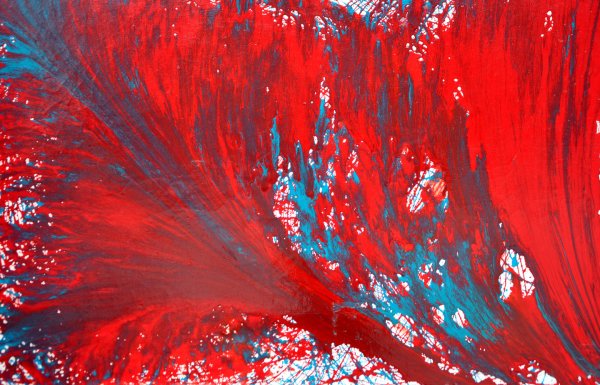 Картина в красных тонах