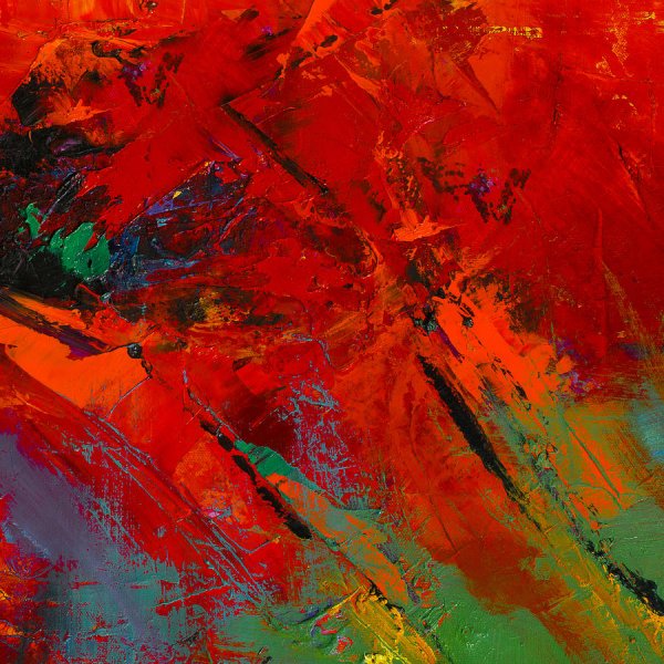 Красный цвет в живописи