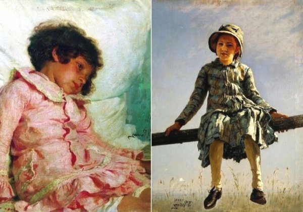 Илья Репин. Стрекоза. 1884