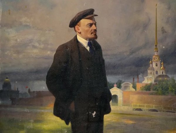 Максим Горький и Ленин