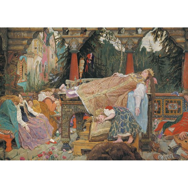 Васнецов Виктор Михайлович спящая Царевна