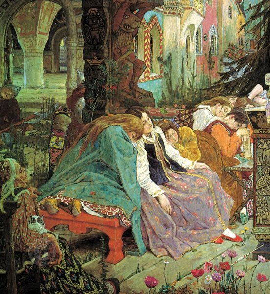 В.М Васнецов спящая Царевна 1900-1926