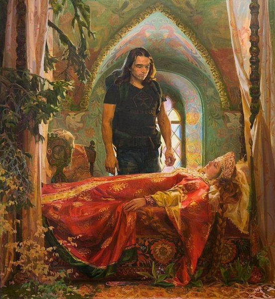 Эдвард Берн-Джонс спящая красавица