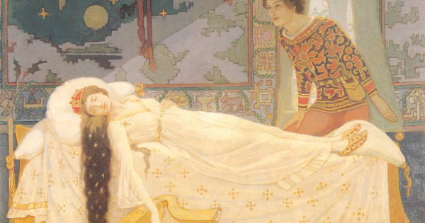 Спящая красавица Васнецова