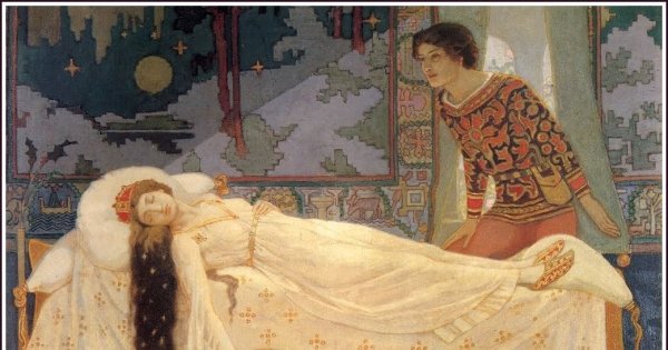 «Спящая Царевна» в.м. Васнецова.