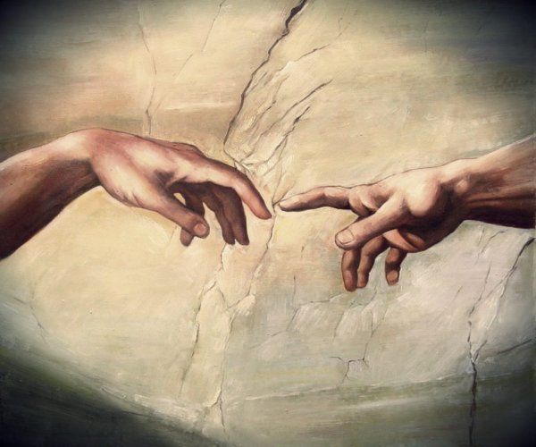 Микеланджело Creation of Adam